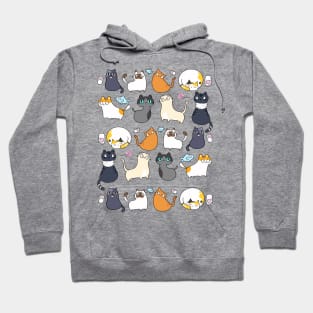 Cute cats pattern Hoodie